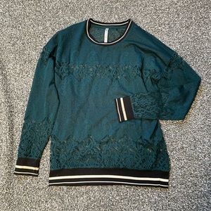 Fabletics turquoise cover up